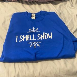 Large unisex graphic sweatshirt